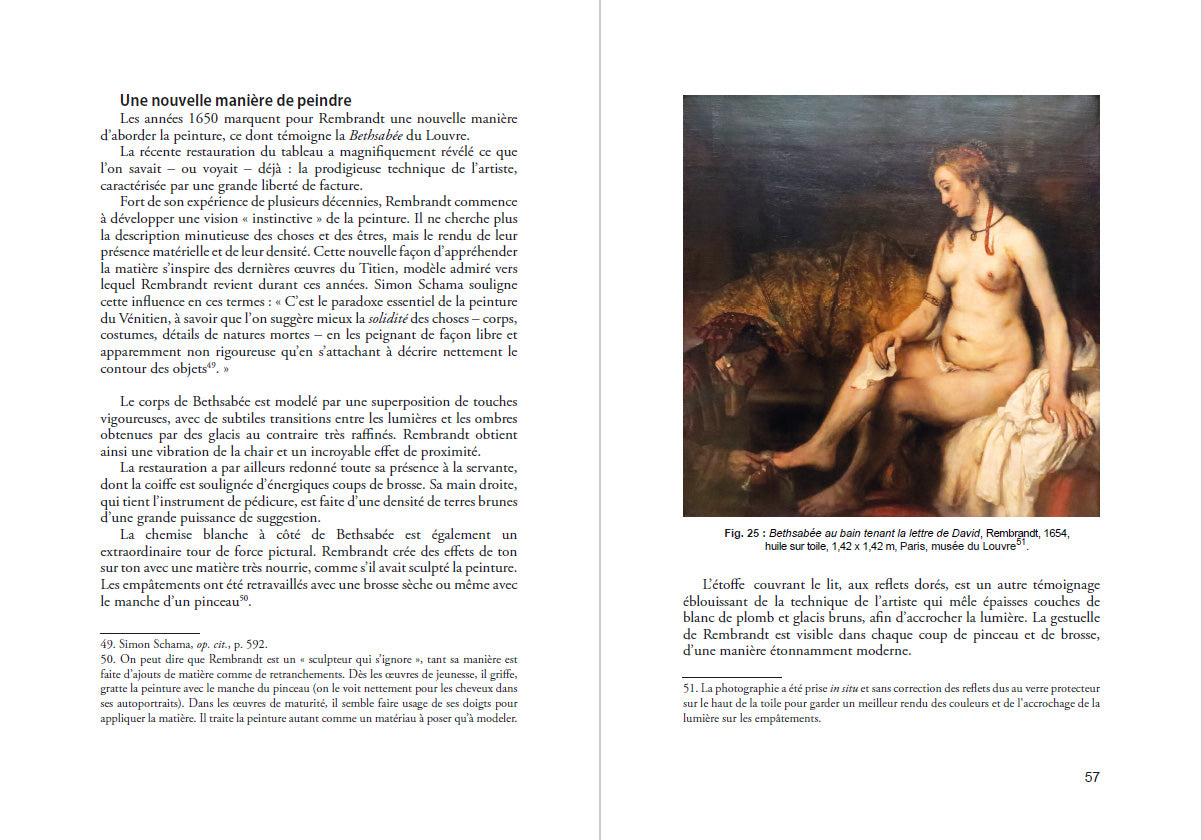 Rembrandt et Bethsabée